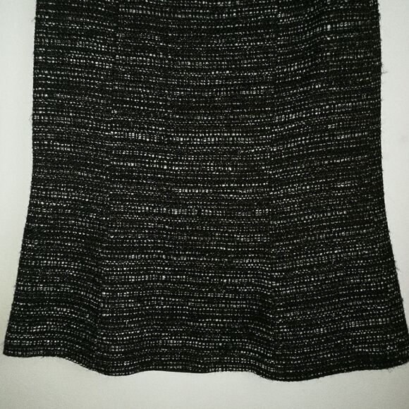 GÉRARD DAREL Winter French Tweed Brown Tulip Virgin Wool Skirt Size 4 NWT - Picture 6 of 14